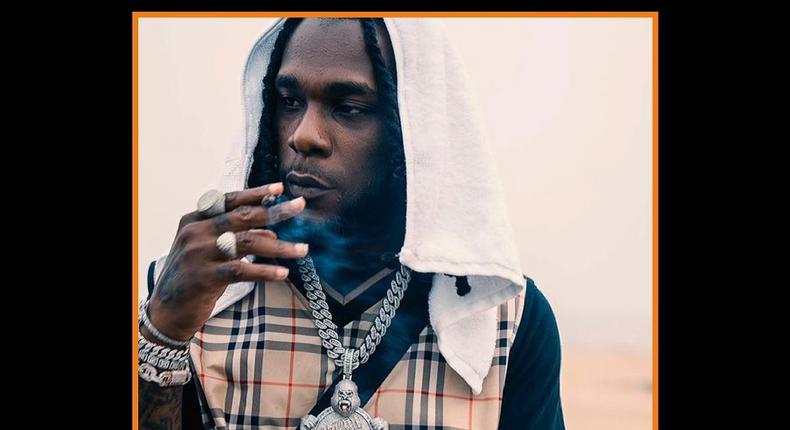 Burna Boys speaks on marijuana use in Nigeria (Instagram/Burna Boy)