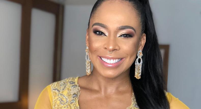 Tboss has for the first time shared a photo of her adorable daughter weeks after teasing fans with her pre maternal photos.[Instagram/OfficialTboss]