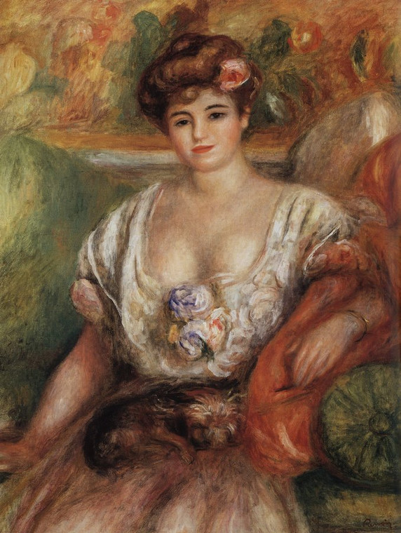 Auguste Renoir, "Portret Misi Sert" (ok. 1906)