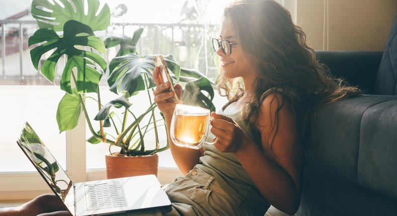 With hybrid options, more women are participating in the workforce and working in higher-income roles.Maria Korneeva/Getty Images