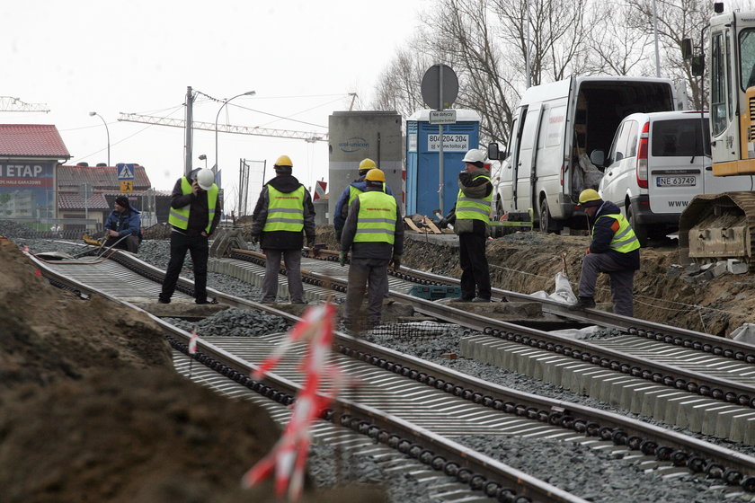 Budowa linii tramwajowej na Morenę