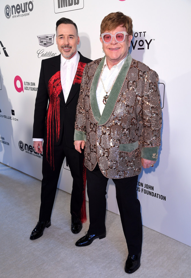 Impreza Eltona Johna: Elton John z mężem Davidem Furnishem