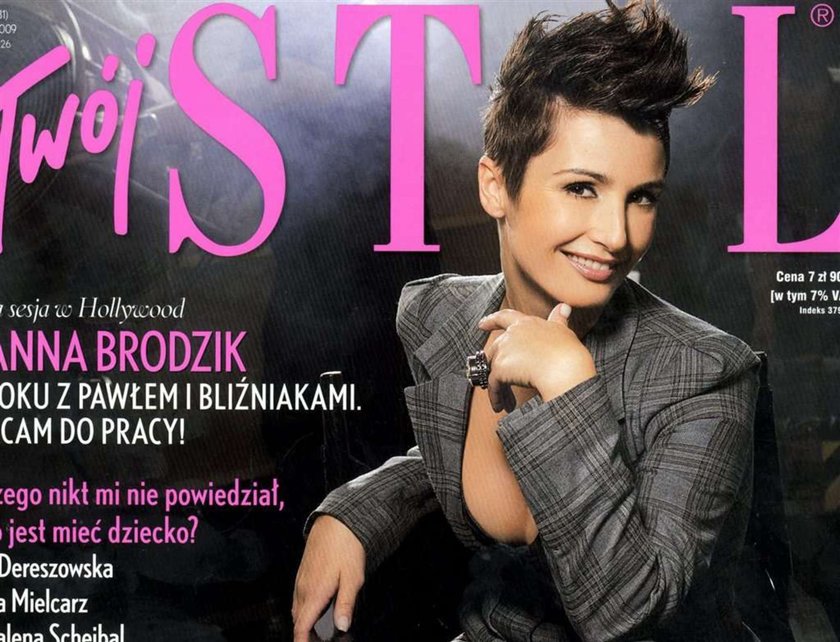 Joanna Brodzik i jej biust