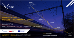 Linia Sieradz – Kalisz – Poznań. Spółka CPK przechodzi do opracowania projektu budowlanego