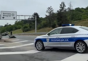 Prevrtanja vozila na auto-putu kod Beograda