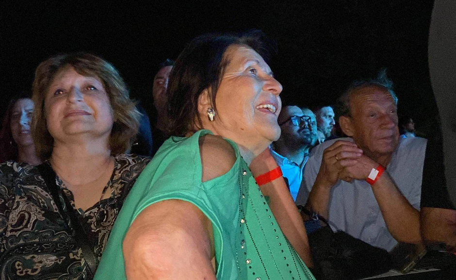 Cecini roditelji na koncertu u Nišu