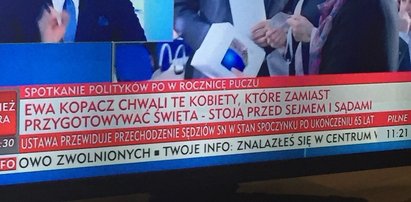 "Paskowy" w TVP Info znowu zaszalał. W sieci zawrzało