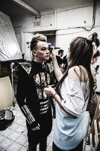 ARO Kłusowski na planie klipu do piosenki 'Podpalimy miasta'