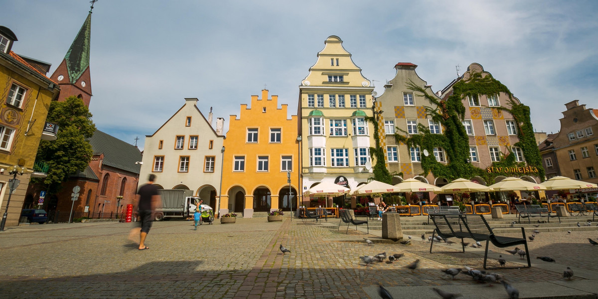 Olsztyn, panorama, rynek