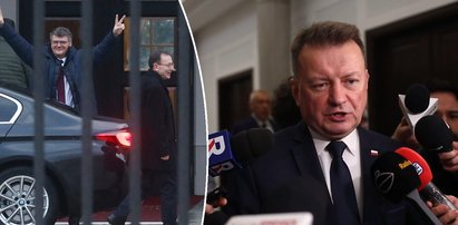 Błaszczak mocno o sytuacji Kamińskiego i Wąsika. "Albo oni są posłami, albo wybory były nielegalne"