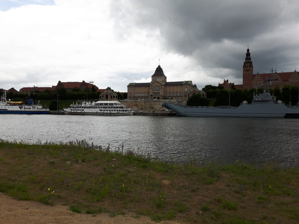 Plaża miejska na Wyspie Grodzkiej