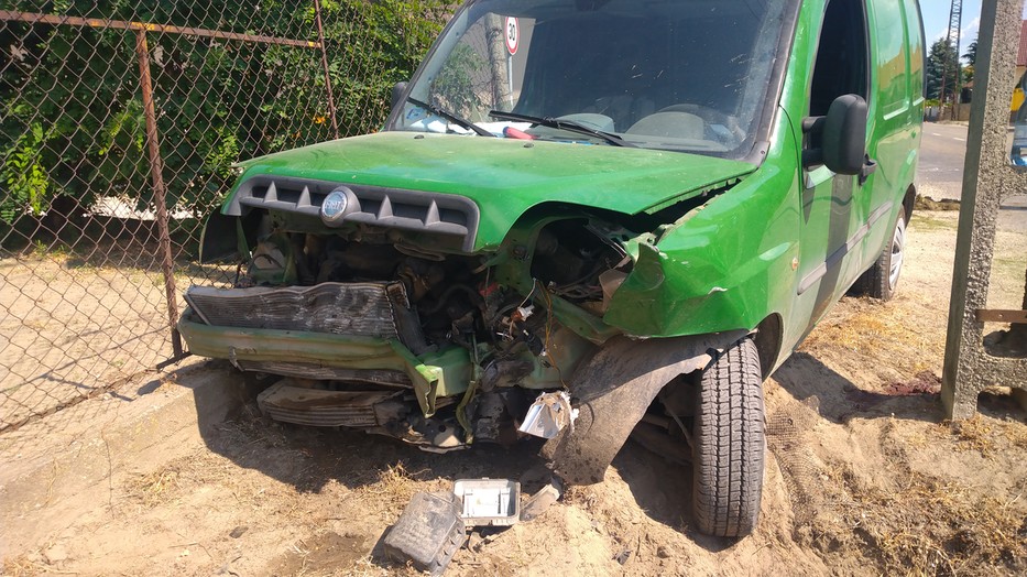 Baleset történt Inárcson / Fotó: Blikk