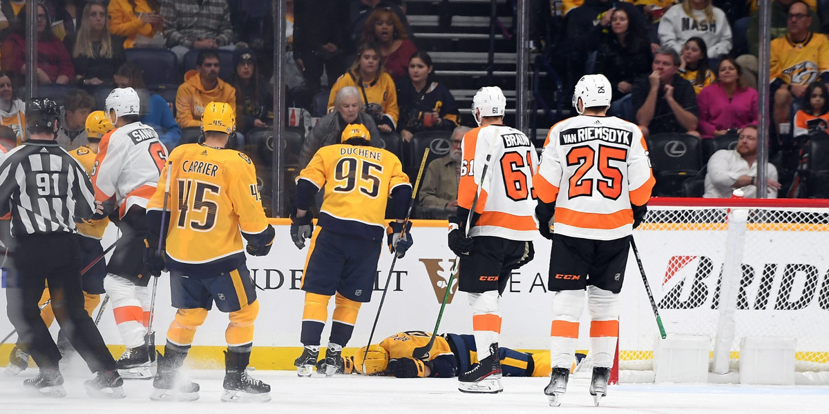 Na lodowiskach NHL rozegrały się dramatyczne sceny.