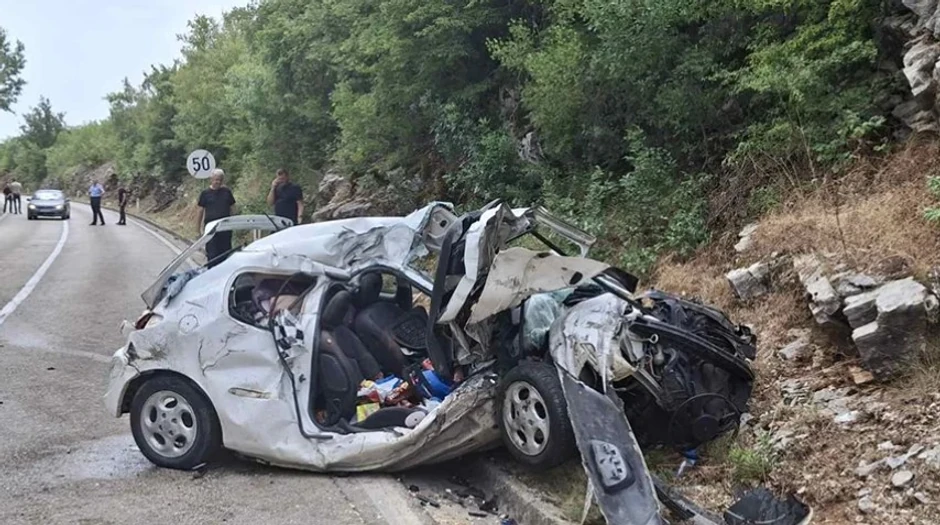 Nesreća kod Trebinja u kojoj su poginule dve devojke iz Lazarevca