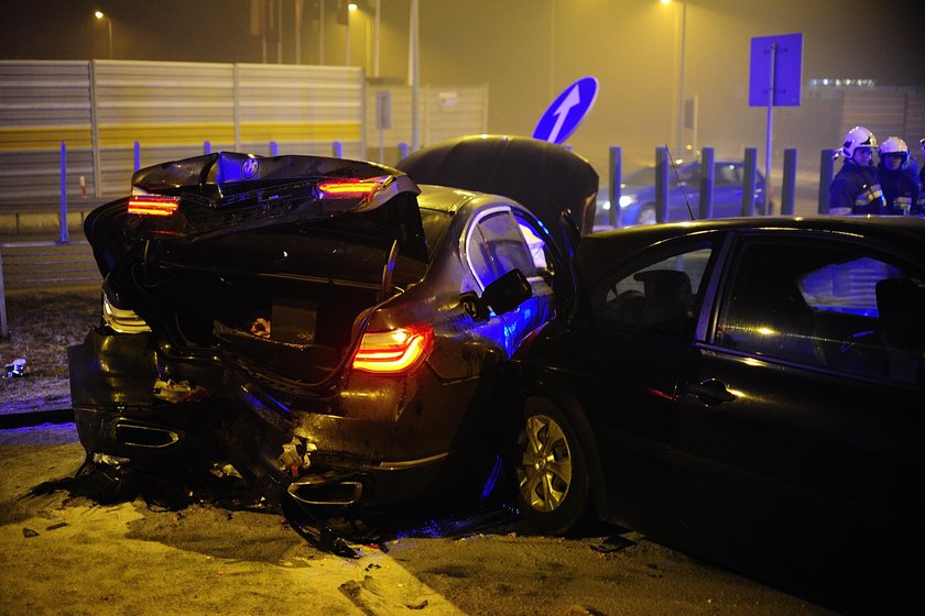 Kierowca Macierewicza odpowie za wypadek? Jest śledztwo!