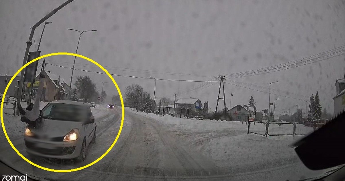 Dramat na śliskiej nawierzchni w Tarnawatce. 16-latka staranowana przez auto. FILM