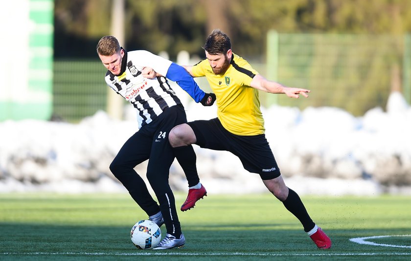 Pilka nozna. Sparing. GKS Katowice - Sandecja Nowy Sacz. 19.01.2019