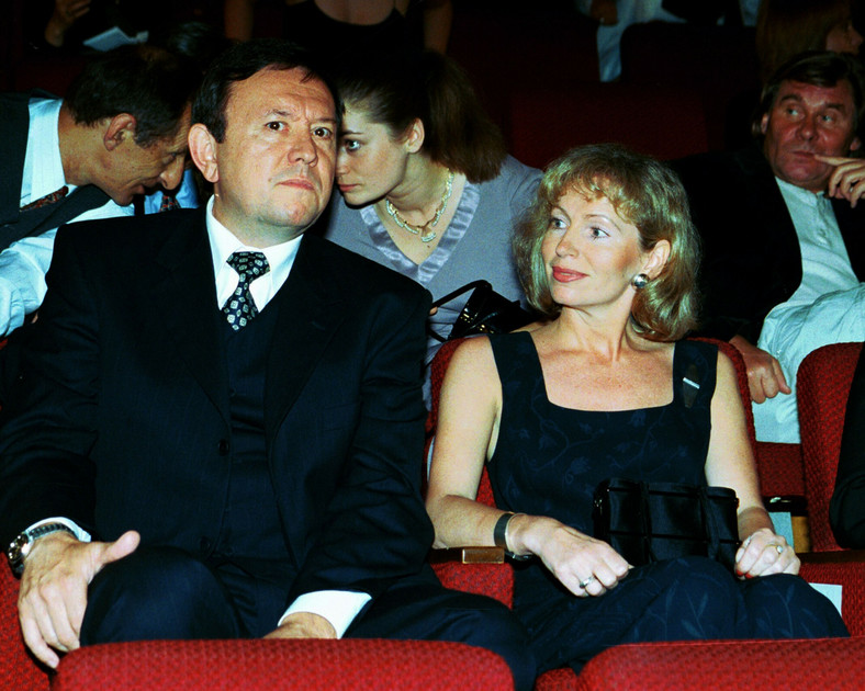 Zbigniew Buczkowski  z żoną Jolantą