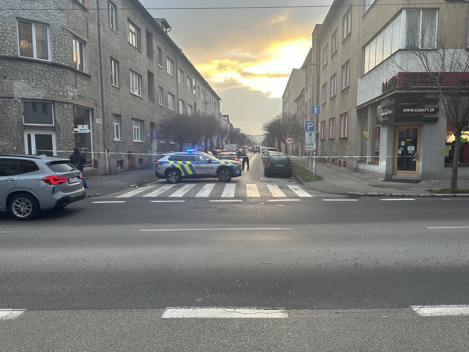 Mimoriadny stav v meste Žilina v súvislosti s únikom neznámej látky do ovzdušia.