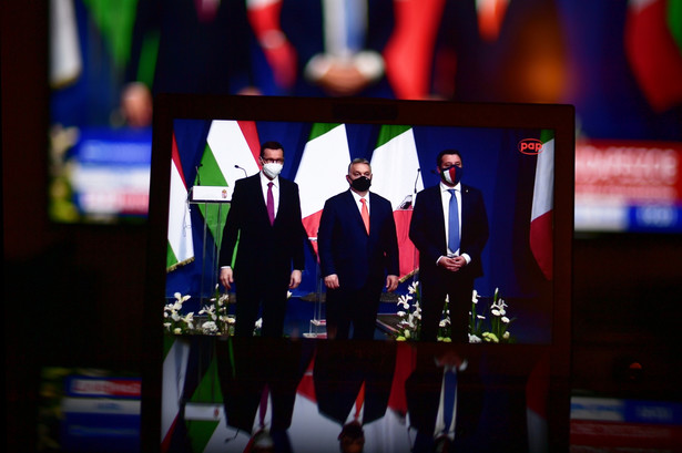 Mateusz Morawiecki, Viktor Orban, Matteo Salvini