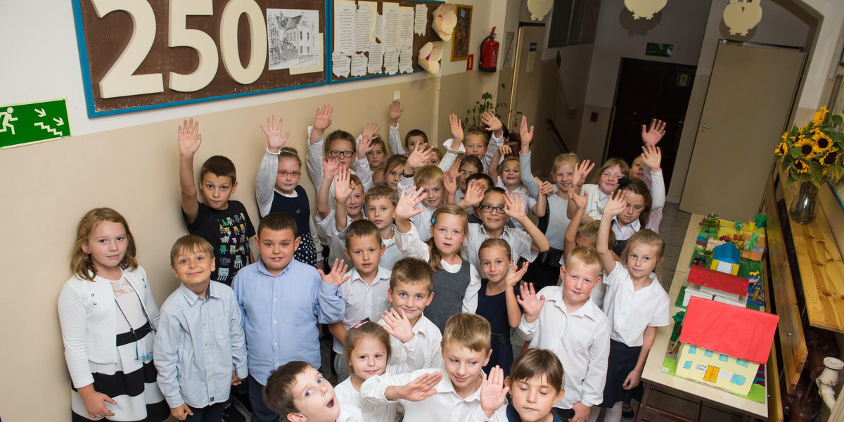 Uczniowie SP 29 w Gliwicach