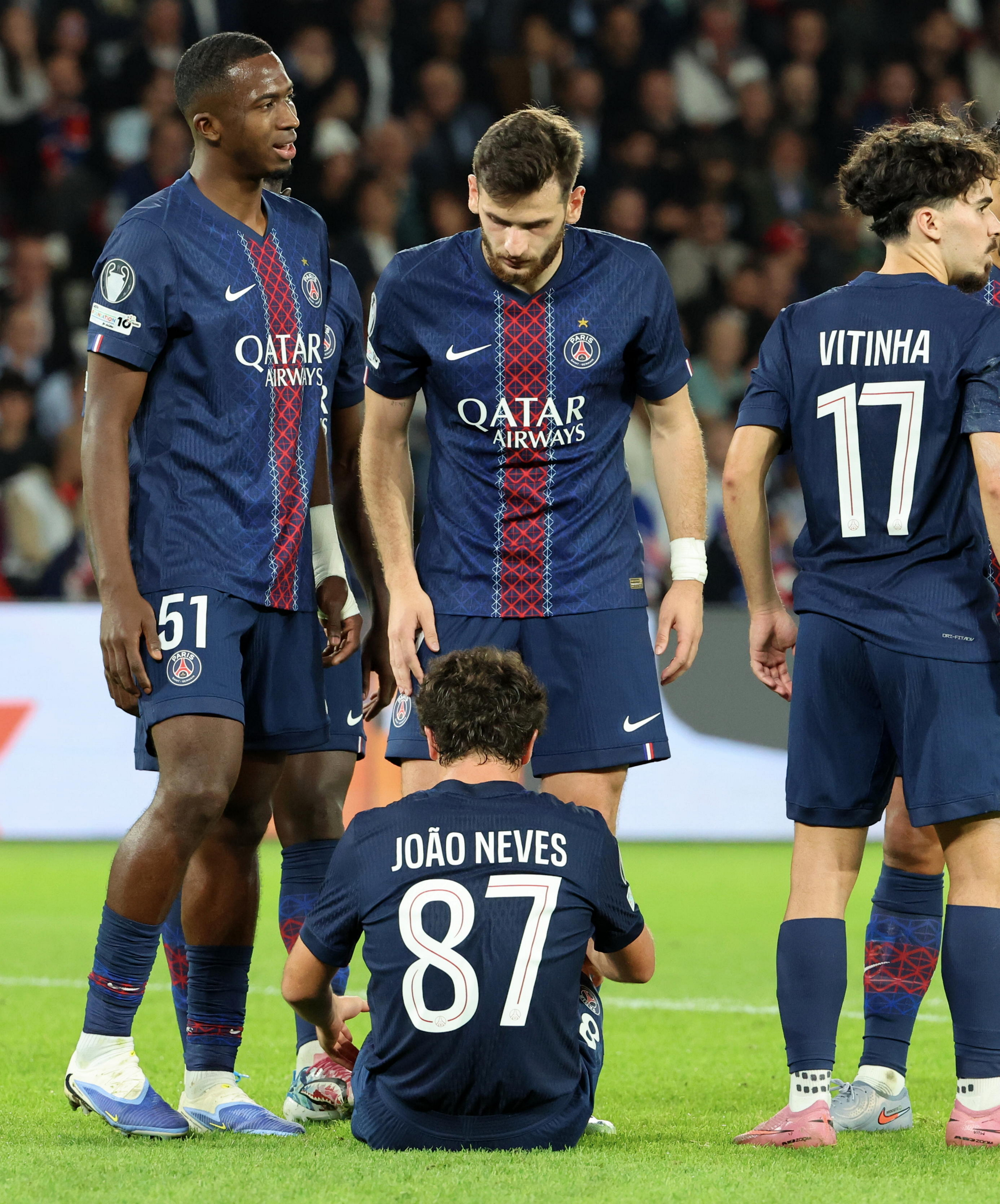 Bras de fer PSG-Portugal pour João Neves blessé