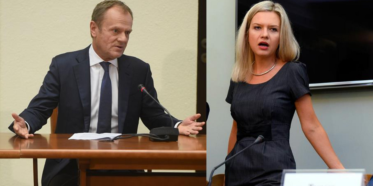 Donald Tusk, Małgorzata Wassermann