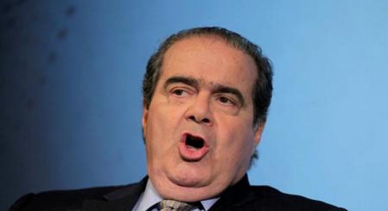 U.S. Supreme Court Justice Antonin Scalia speaks at a Reuters Newsmaker event in New York September 17, 2012.