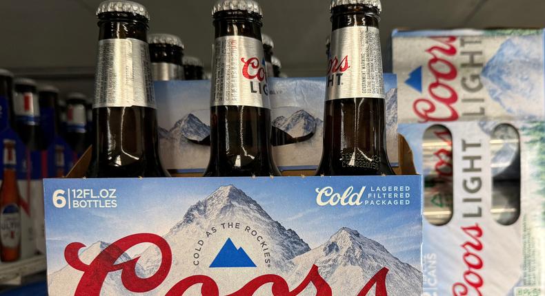 Molson Coors is the latest to roll back on DEI initiatives following criticism by conservative activist Robby Starbuck.Justin Sullivan/Getty Images