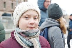 Greta Thunberg w Polsce. Policja: Wszystko przebiegło bardzo spokojnie