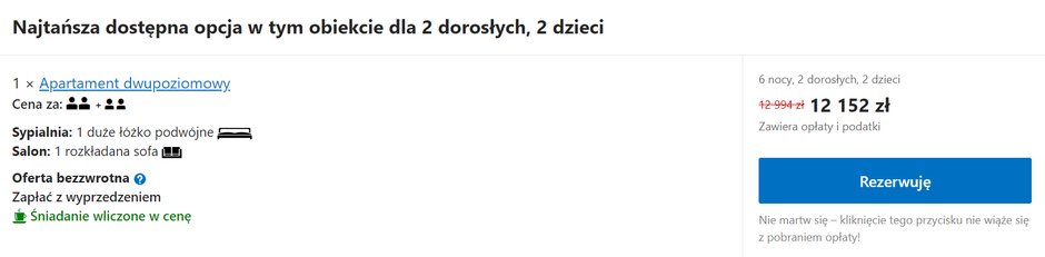 12 tys. zł za pobyt w luksusowym hotelu w Karpaczu 