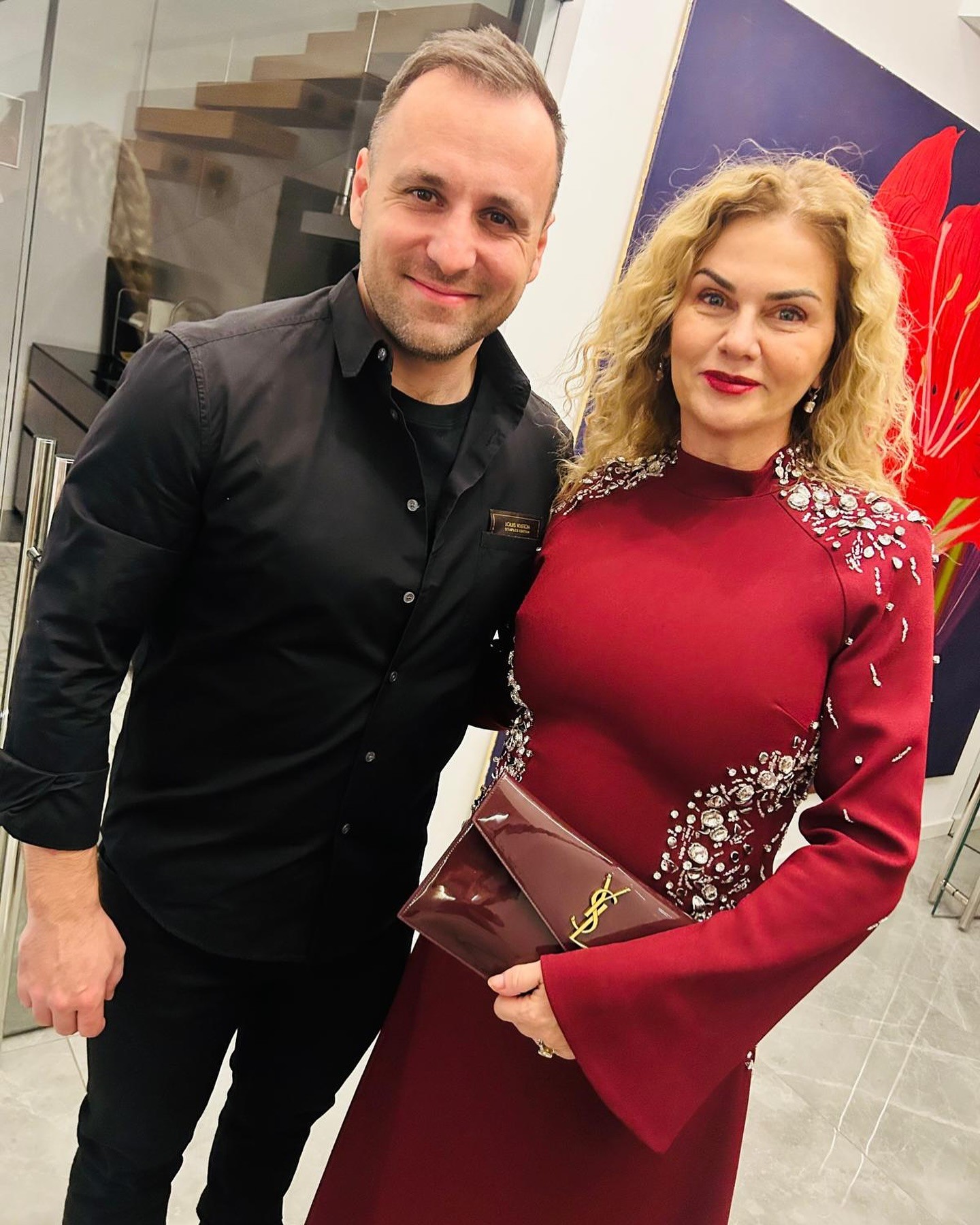 Monika Beňová s partnerom Ľubomírom.