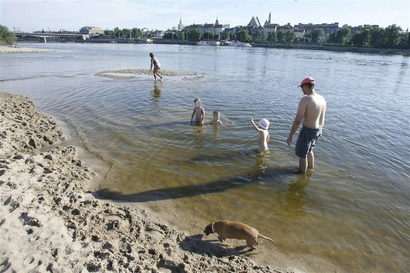 woda, wisła, bakterie, kąpiel, zakaz