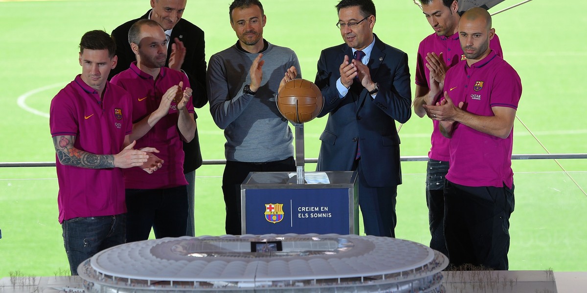 FC Barcelona powiększa swój stadion