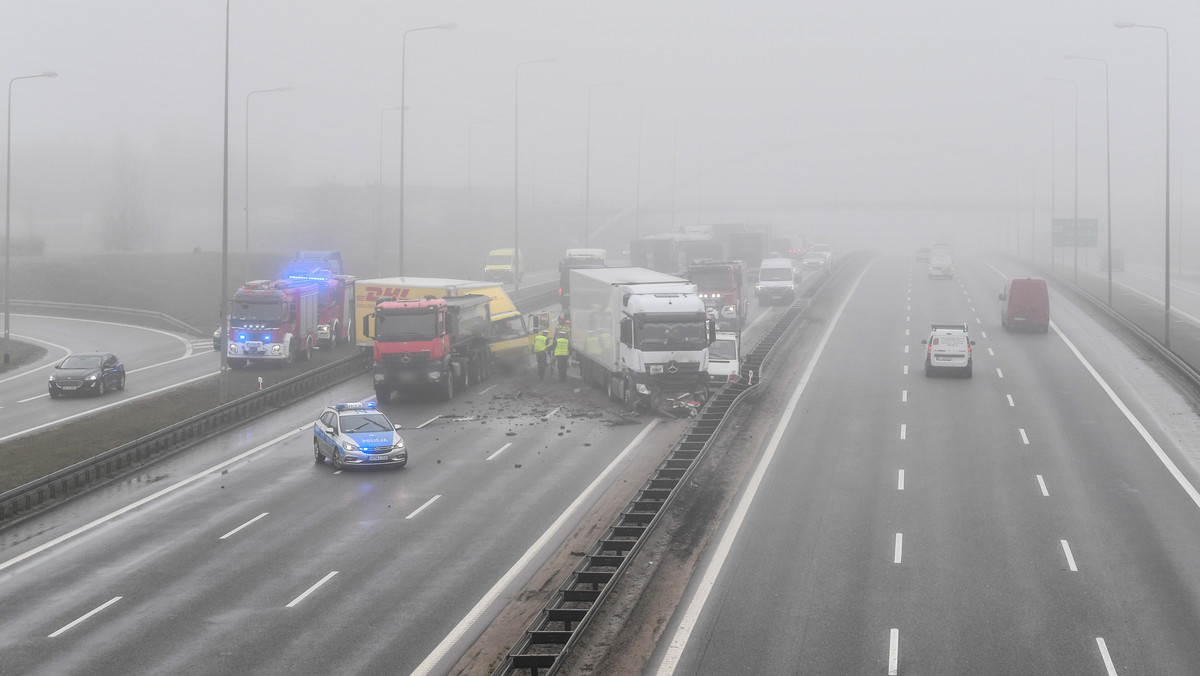 Karambol na obwodnicy Trójmiasta. Są ranni