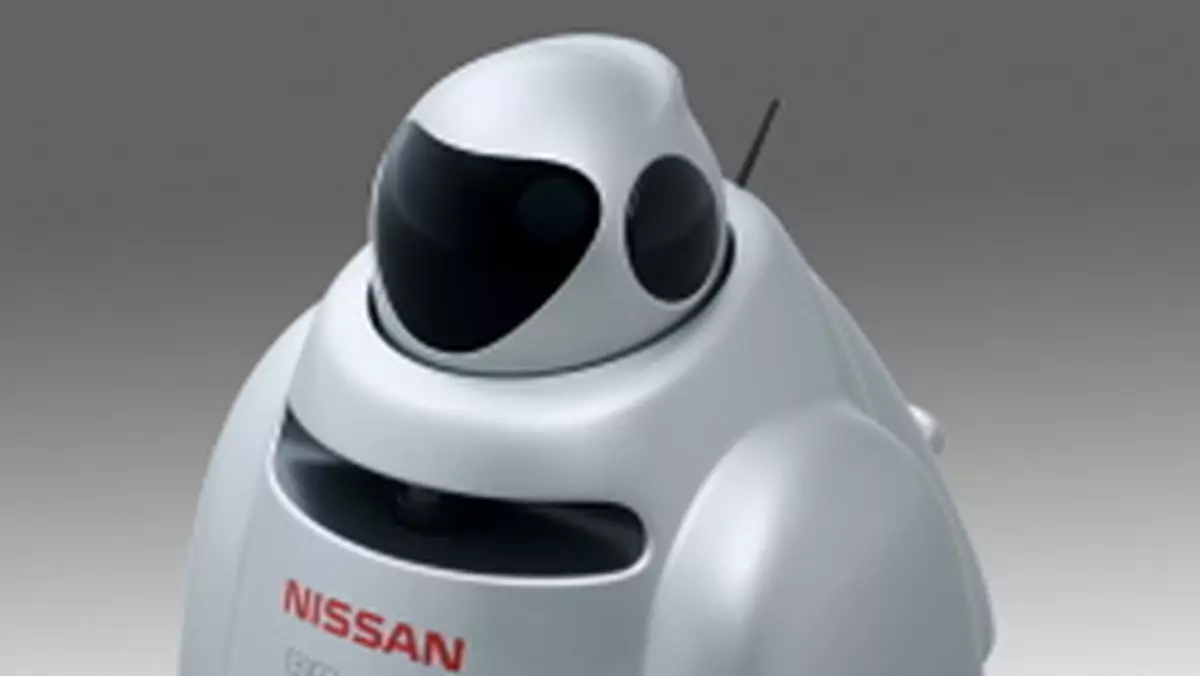 Nissan: unikający kolizji pojazd - robot