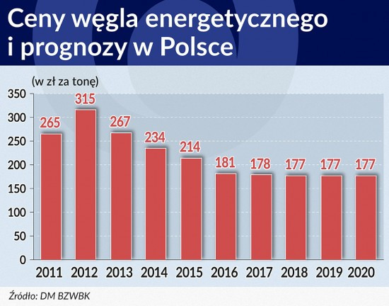 Ceny węgla energetycznego i prognozy w Polsce