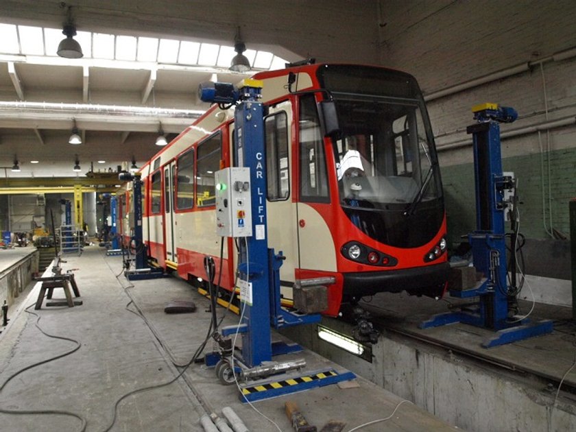 Tak wygląda tramwaj N8C po modernizacji w Poznaniu