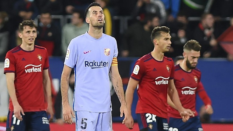 Sergio Busquets na zdjęciu z 2021 r.