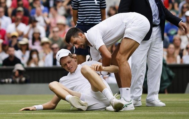 Jannik Sinner i Novak Djokovic