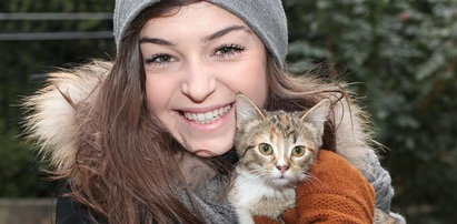 Gwiazda "M jak miłość" adoptowała kota