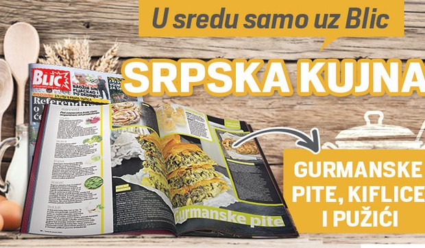 Poklon magazin "Srpska kujna" svake srede