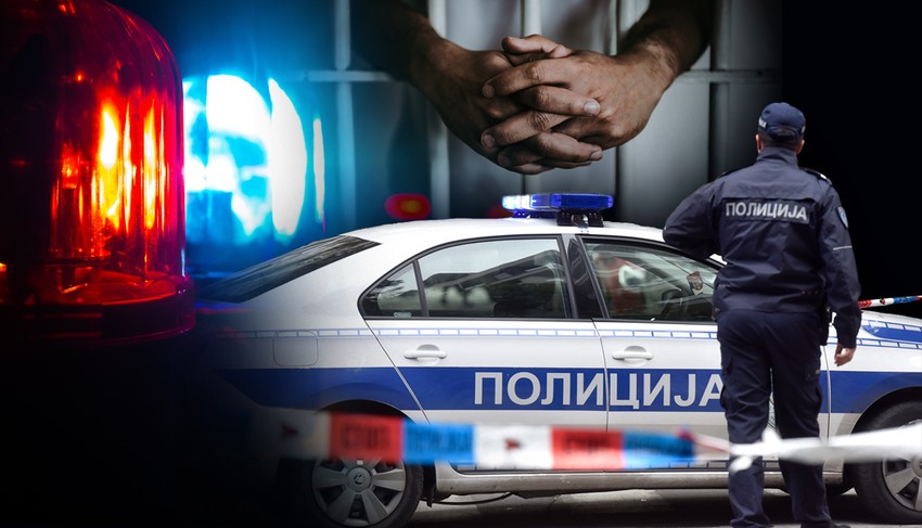 Policijski automobil/Ilustracija