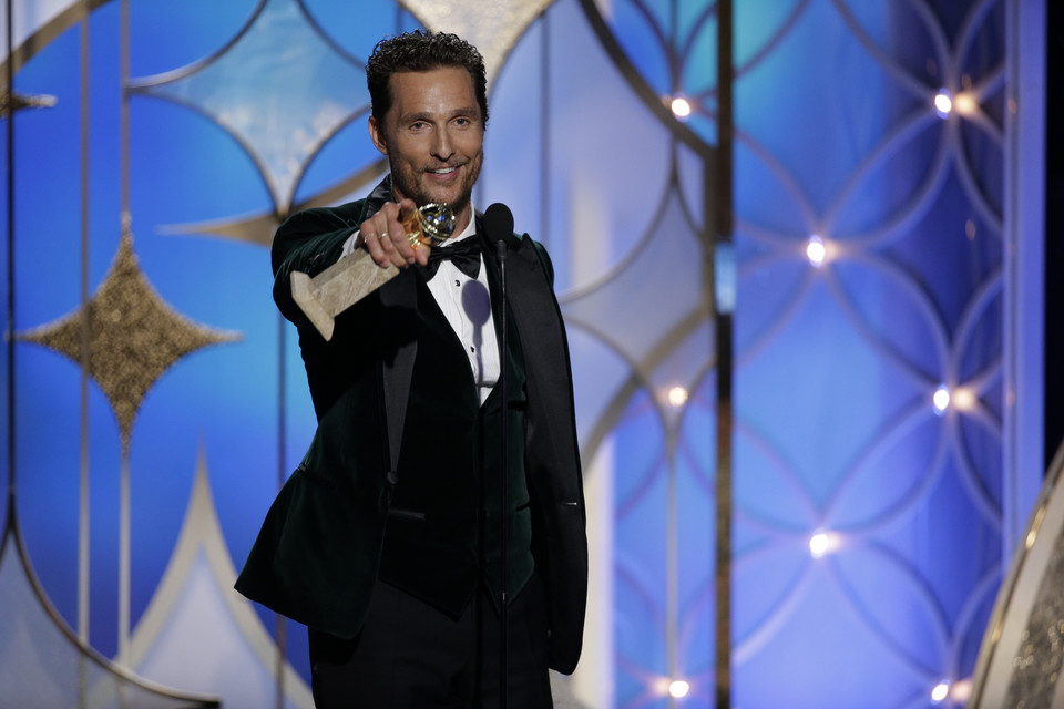 Najlepszy aktor w filmie dramatycznym:
Matthew McConaughey, "Dallas Buyers Club"