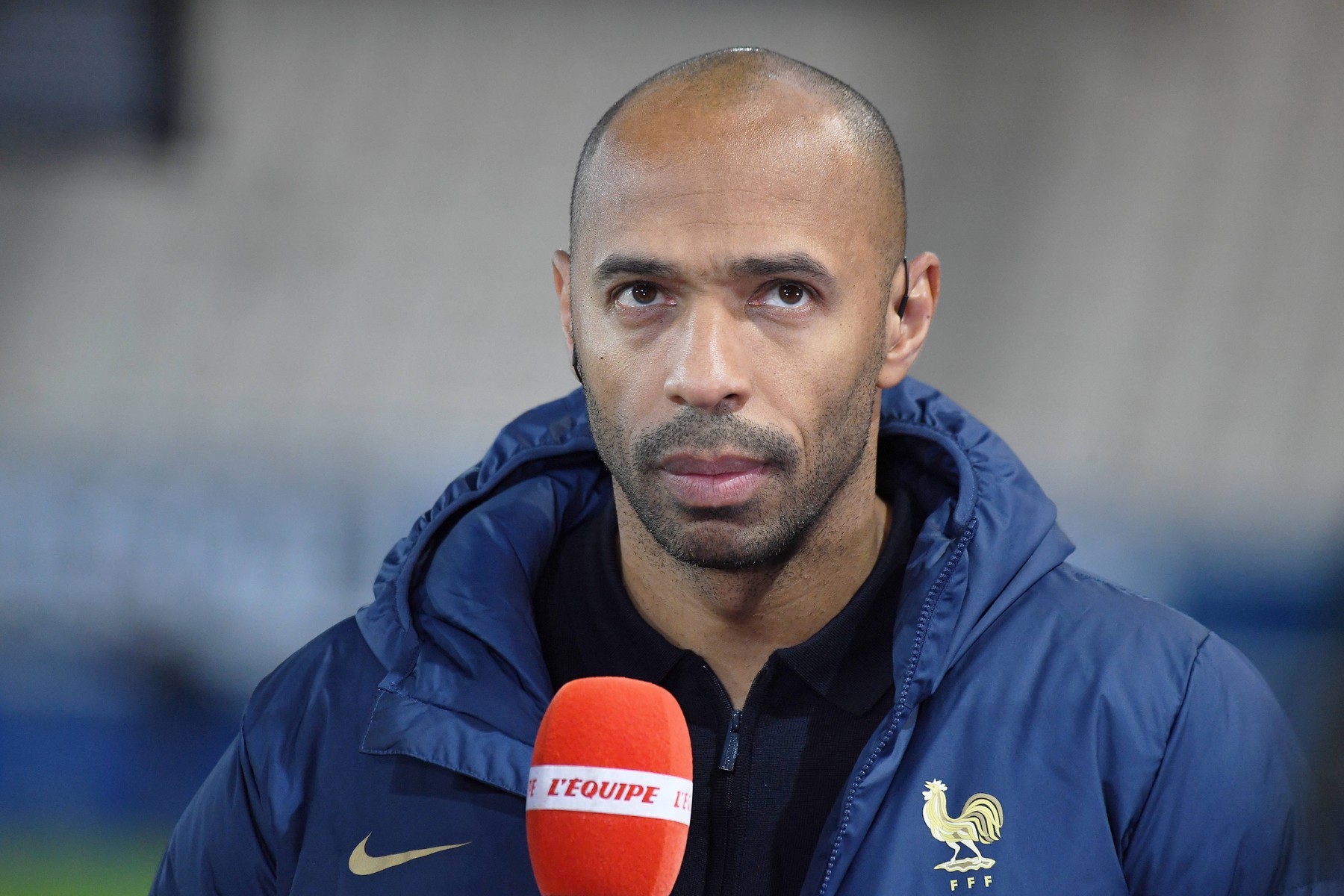Francúzska futbalová hviezda Thierry Henry.