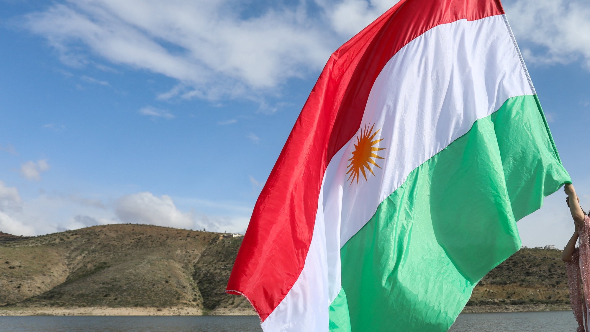 Vlajka Kurdistanu, ilustračné foto.