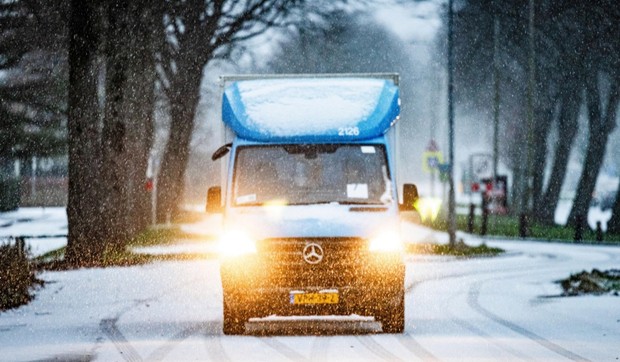 Sneg u Holandiji, selo Mazdam, 3. januara