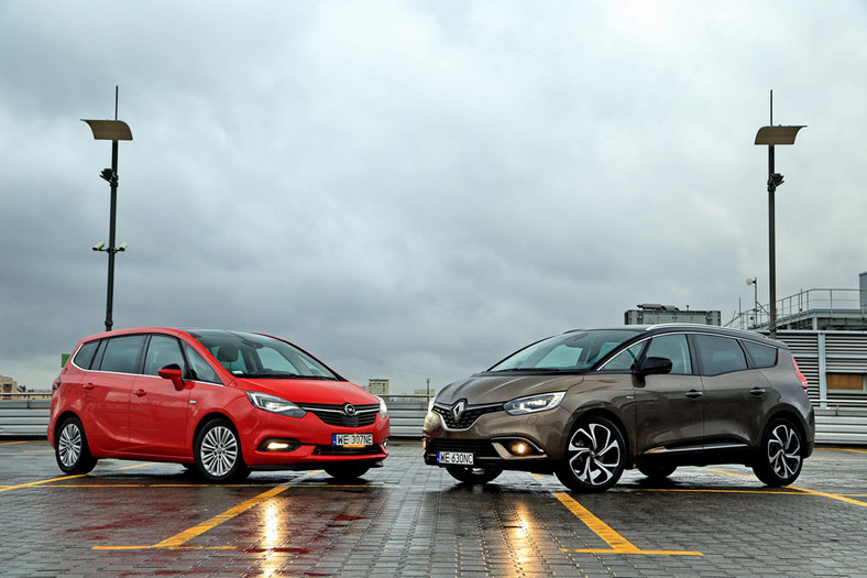 Renault Grand Scenic kontra Opel Zafira - który van jest lepszy dla rodziny?