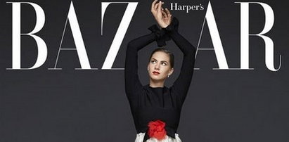 Wnuczka Audrey Hepburn w "Harper's Bazaar"