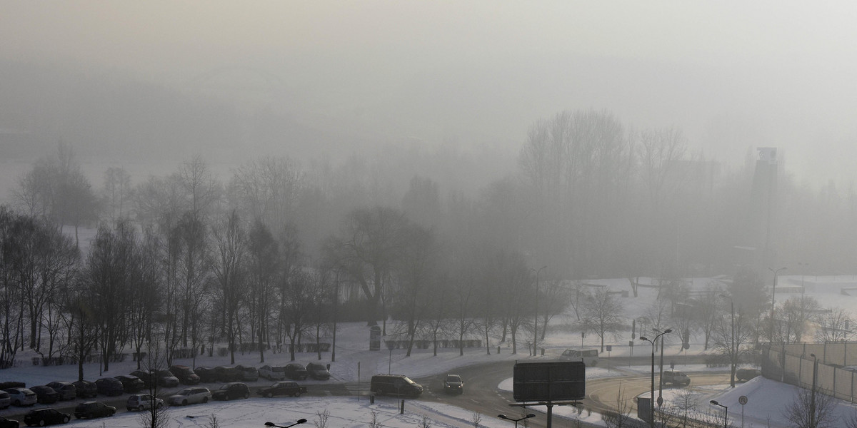 Smog nad Śląskiem